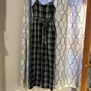 American Eagle spaghetti strap jumpsuit. Size Medium Long.